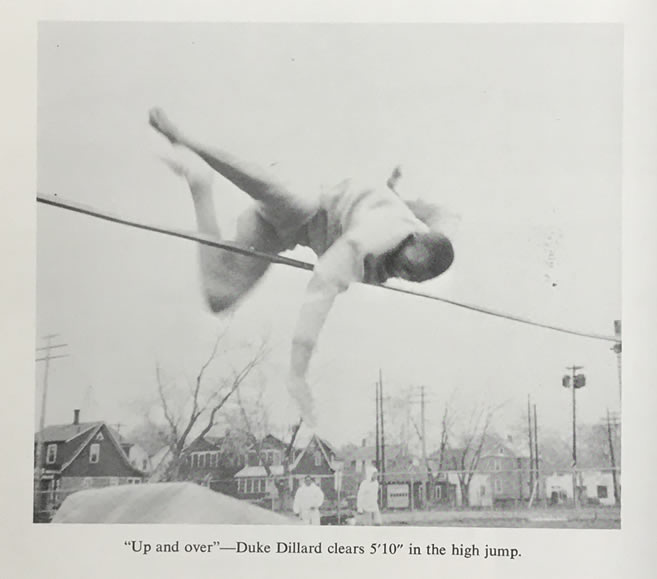 Harold Dillard High Jump Photo